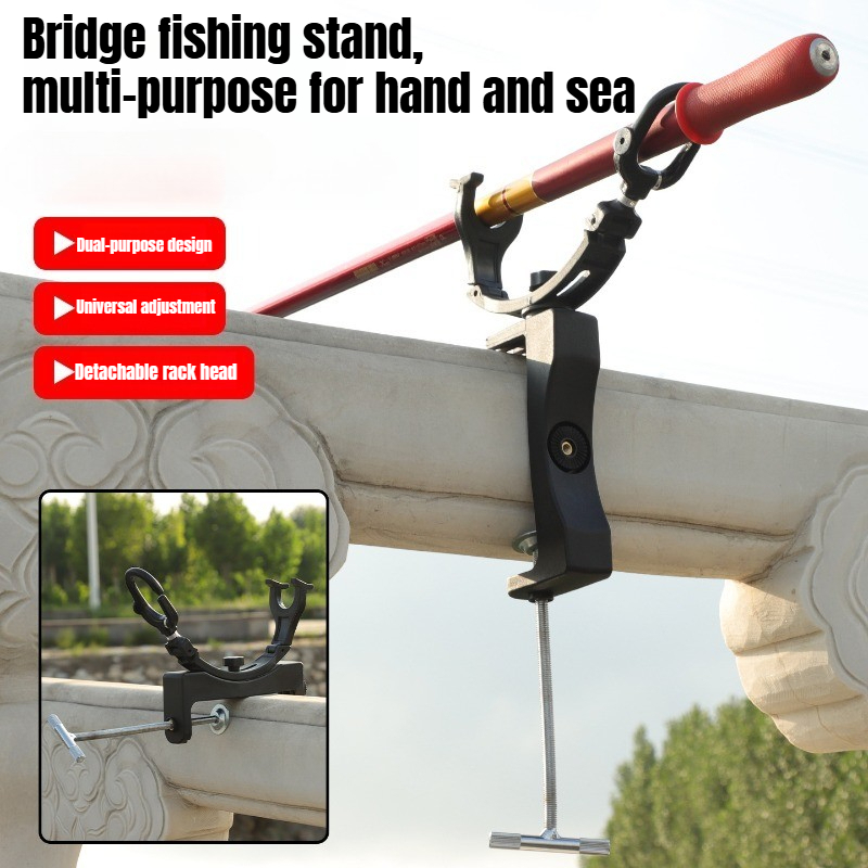 Fishing Rod Rack - 360 ° Döner Ayarlanabilir Ağır Hizmet