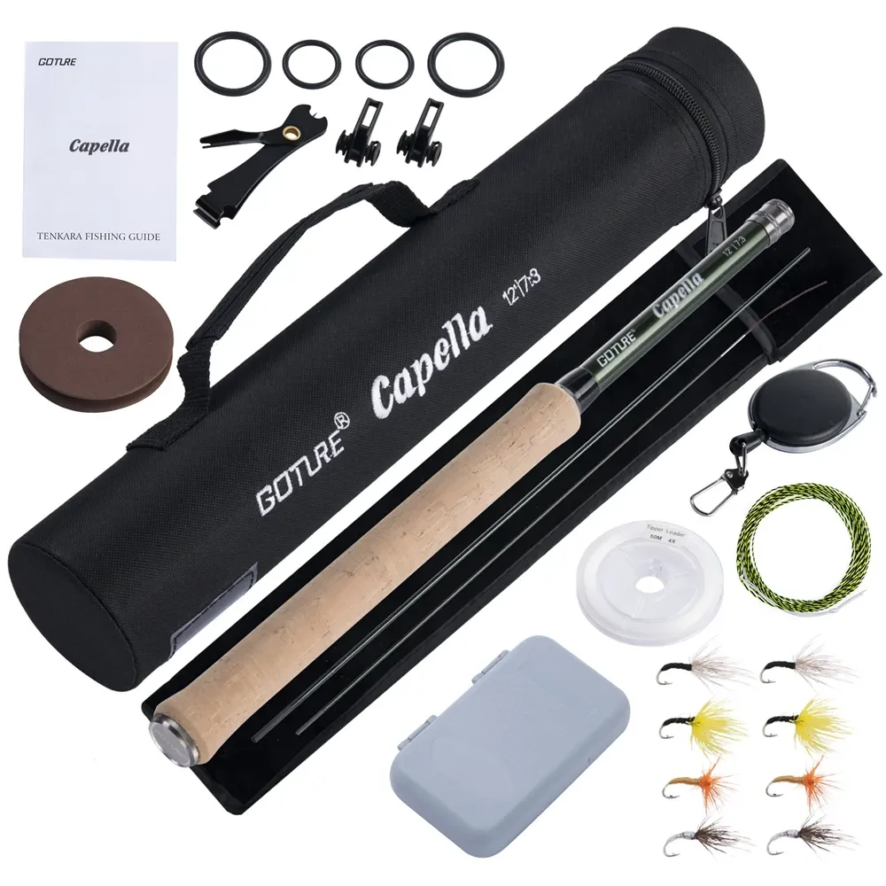 Fishing Rod Combo - Goture 12FT Klasik Tenkara Sinek Olta