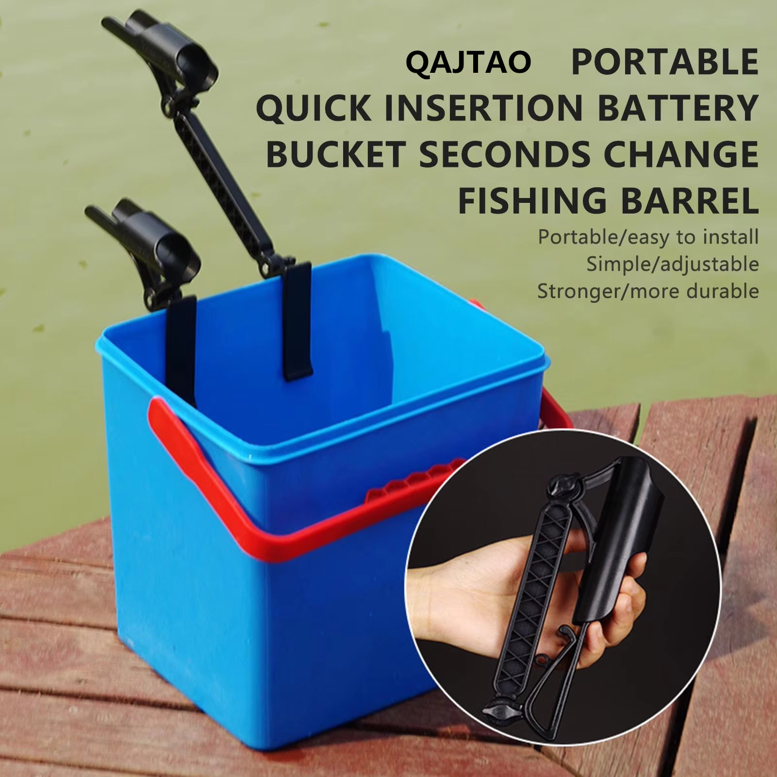 QAJTAO 10-25cm olta askısı, bu - Fishing Rod Ice incelemesi ve fiyatı