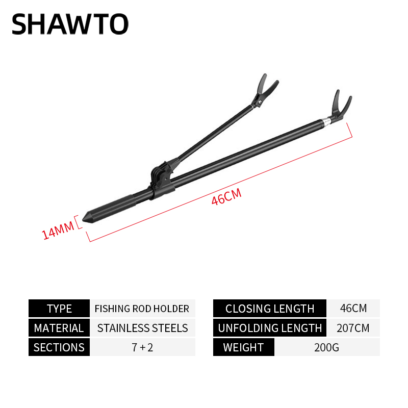 Shawto Alüminyum Alaşımlı Evre - Fishing Rod Rack incelemesi ve fiyatı