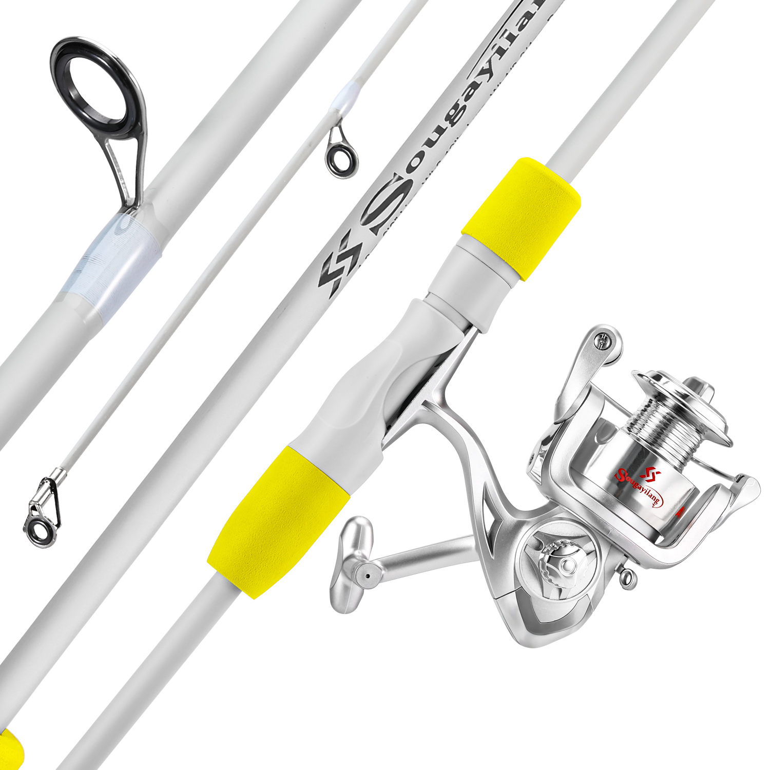 Sougayilang 2 Bölümlü Spin Olt - Fishing Rod Combo incelemesi ve fiyatı